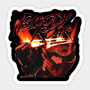 Bloody Beast (No Font) Sticker
